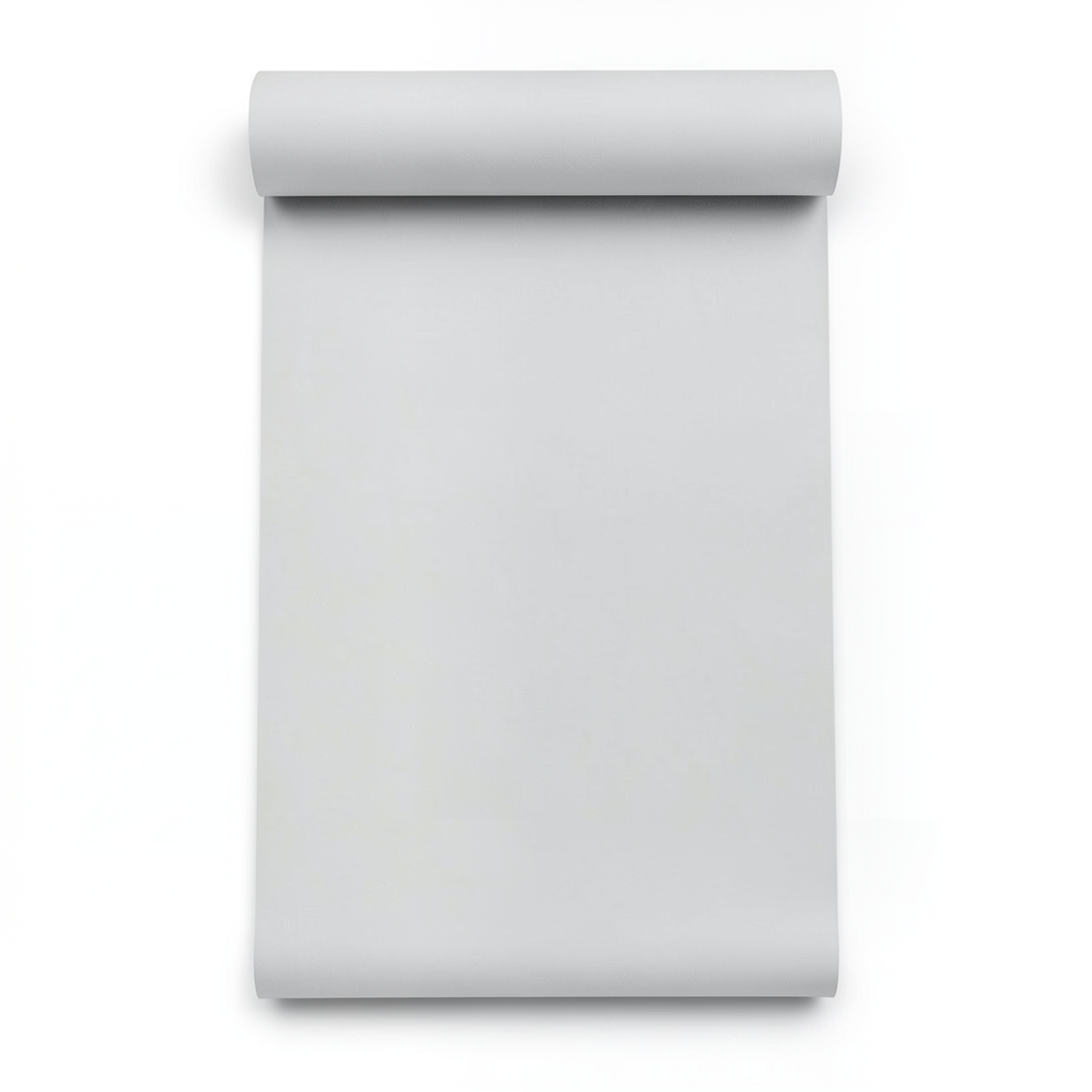 Plain Wallpaper Light Grey 10m x 0.53m, Model 17128