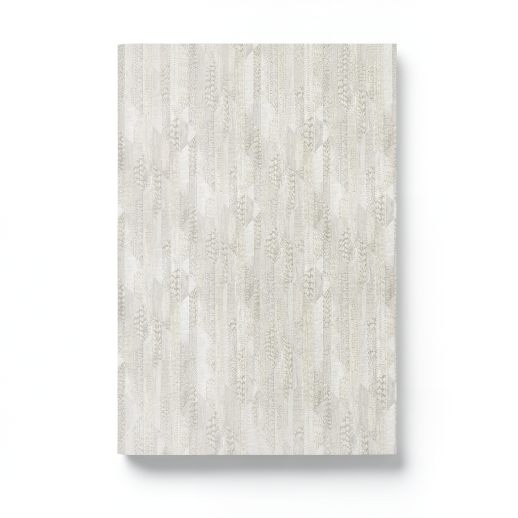 Italian Wallpaper Geometric Design Beige Color, Size 10m x 1.06m, Model RC19069