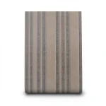 Italian Wallpaper Striped Design 10m x 0.73m, Dark Beige