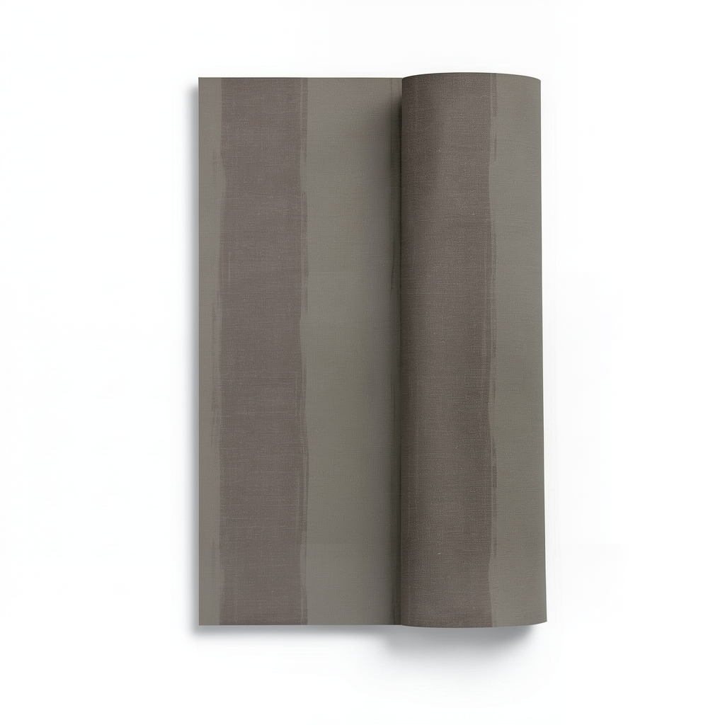 Dutch Striped Wallpaper 10m x 0.53m Dark Beige, Model 18360