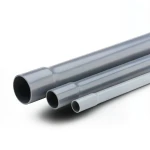 UPVC Plastic Pipe 16 Bar Pressure 280 mm OD 20.80 mm Thickness Gray Color