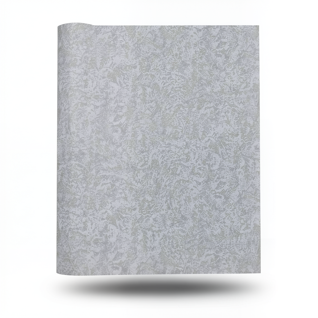 Italian Wallpaper Patterned Design Gray Color, Size 10m x 1.06m, Model RC19057