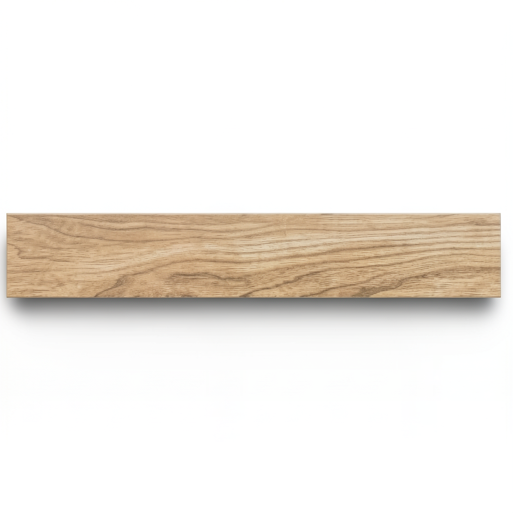 Porcelain Flooring 12 mm Thickness 20x120 cm, Birch Color, Cortina Design