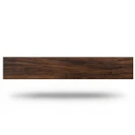 Porcelain Floors Cortina Design Wenge Color 20x120 cm 12 mm Thickness Rectangular