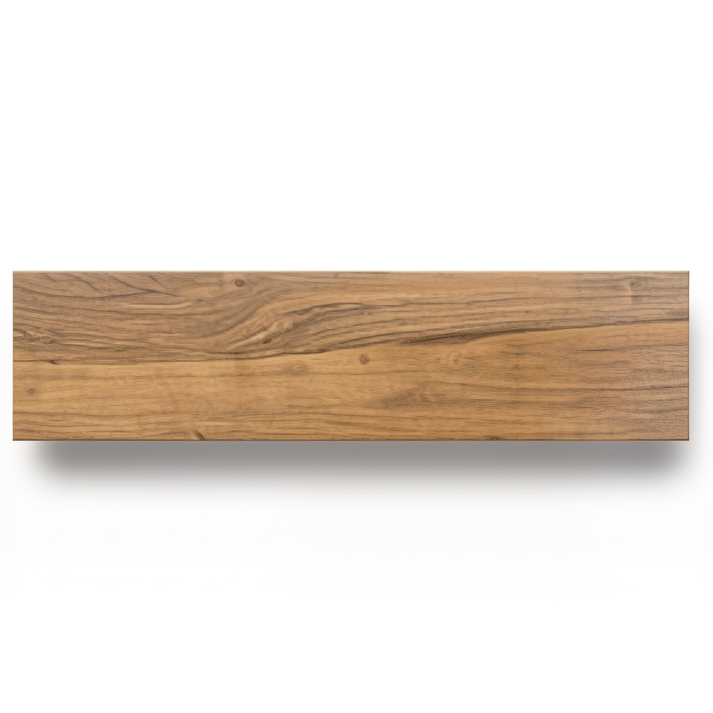 Rectangular Porcelain Floors 30x120 cm Oak Color, Cortina Design