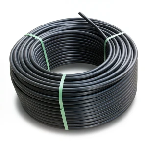 لفة أنابيب بلاستيك HDPE ضغط 16 بار PE 100 قطر خارجي 140 مم SDR 11 أسود
