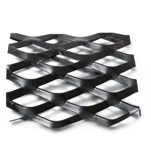 Hot Rolled Black Steel Expanded Metal Mesh Thickness 4.8 mm Width 2.44 m Length 5 m