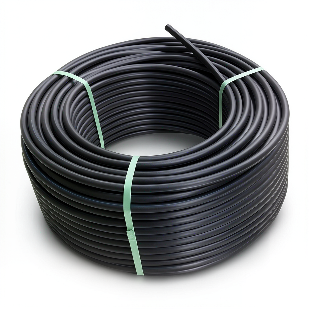 HDPE Polyethylene Plastic Coil Pipe 20 Bar Pressure PE100 32 mm SDR 9 Black