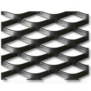 Hot Rolled Black Steel Expanded Metal Mesh Thickness 4.8 mm Width 2.44 m Length 6 m