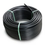 لفة أنابيب بلاستيك HDPE ضغط 20 بار [PE 100] قطر خارجي 63 مم SDR 9 لون أسود