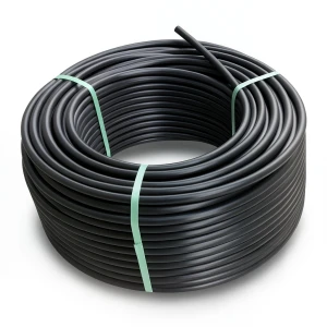 لفة أنابيب بلاستيك HDPE ضغط 20 بار [PE 100] قطر خارجي 63 مم SDR 9 لون أسود
