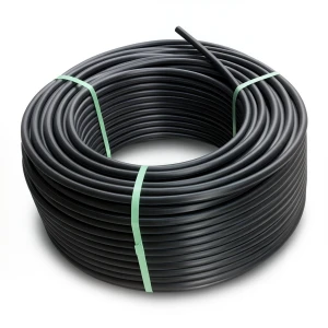 لفة أنابيب بلاستيك HDPE ضغط 20 بار [PE 100] قطر خارجي 110 مم SDR 9 لون أسود