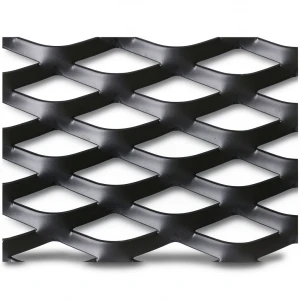 Hot Rolled Black Steel Expanded Metal Mesh Thickness 5.8 mm Width 2.44 m Length 2 m