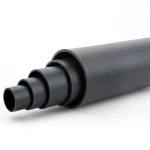 أنابيب بلاستيك HDPE ضغط 6 بار PE 80، قطر خارجي 355 مم، SDR 22، لون أسود