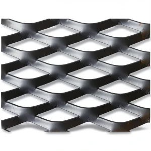 Hot Rolled Black Steel Expanded Metal Mesh Thickness 5.8 mm Width 2.44 m Length 3 m