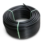 لفة أنابيب بلاستيك HDPE ضغط 12.5 بار PE 80 قطر خارجي 40 مم SDR 11 لون أسود