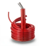 Single Core Stranded Copper AWM Wire 600V 1/0 AWG PVC Insulated Red 500ft | Al Fanar
