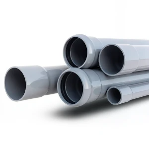 UPVC Pipes Nominal Pressure 4 Bar Outside Diameter 280 mm Thickness 5.5 mm Gray