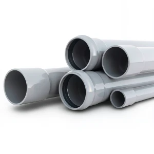 UPVC Pipes Nominal Pressure 4 Bar Outside Diameter 315 mm Thickness 6.2 mm Gray