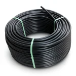 لفة أنابيب HDPE ضغط 20 بار PE 100 قطر خارجي 40 مم SDR 9 لون أسود