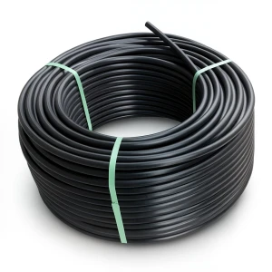 لفة أنابيب HDPE ضغط 20 بار PE 100 قطر خارجي 40 مم SDR 9 لون أسود