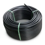لفة أنابيب بلاستيك HDPE ضغط 20 بار [PE 100] قطر خارجي 63 مم SDR 9 لون أسود