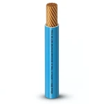 Single Core Stranded Copper AWM Wire 18 AWG 600V PVC Blue 2500ft | Al Fanar