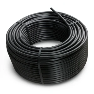 لفة أنابيب HDPE ضغط 20 بار [PE 100] قطر خارجي 140 مم SDR 9 لون أسود