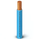 Single Core Stranded Copper AWM Electric Wire 10 AWG, 600V, PVC Blue, 2500 ft | Al Fanar