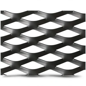 Hot Rolled Black Steel Expanded Metal Mesh Thickness 6 mm Width 2.44 m Length 5 m