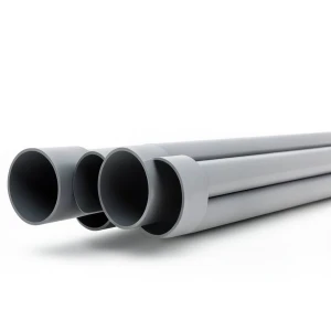 مواسير UPVC ضغط 4 بار قطر خارجي 280 مم سمك 5.5 مم لون رمادي