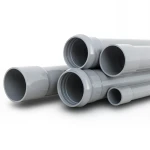 UPVC Pipes Nominal Pressure 4 Bar Outside Diameter 400 mm Thickness 7.9 mm Gray