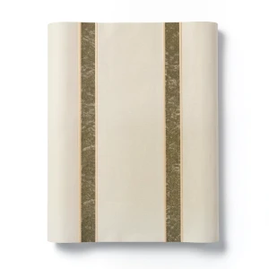 Italian Wallpaper Striped Design 10m x 0.73m, Light Beige