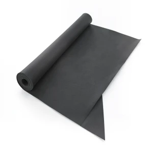 Dutch Plain Wall Covering 10 m x 0.53 m Dark Gray, Model 18348
