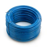 Single Core Stranded Copper AWM Wire 600V 3 AWG PVC Insulation Blue 500ft | Al Fanar