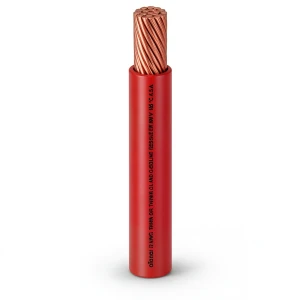 سلك مفرد AWM نحاس مجدول 600 فولت 3/0 AWG عزل PVC أحمر 500 قدم | شركة الفنار