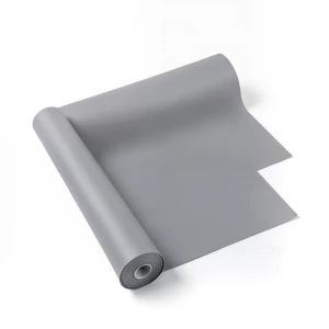 Plain Wallpaper Gray Color 10 m x 0.53 m, Model 18351