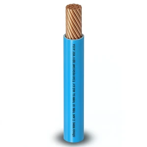 Single Core Stranded Copper AWM Wire 600V 16 AWG PVC Blue 2500ft | Al Fanar