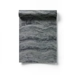 Wavy Wallpaper 10m x 1.06m Dark Gray, Model 83699