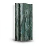 Patterned Wall Decoration 10m x 1.06m Dark Green Model 83685