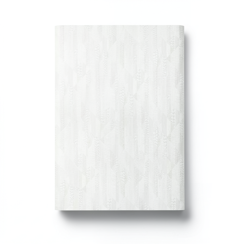 Italian Wallpaper Geometric Design Off White, Size 10m x 1.06m, Model RC19068