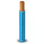 Single Core Stranded Copper AWM Wire 600V 4 AWG PVC Insulated Blue 500ft | Al Fanar