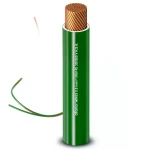 Flexible Copper Electrical Wire 4mm2 Heat Resistant PVC Insulated, 450/750V, Green | Al Fanar