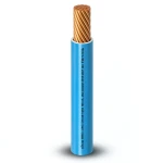 Single Core Stranded Copper AWM Wire 600V 1/0 AWG PVC Blue 500 feet | Al Fanar