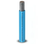Single Core Stranded Copper AWM Wire 600V 2/0 AWG PVC Blue 500ft | Al Fanar