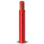سلك كهرباء مفرد AWM نحاس مجدول 600 فولت 4/0 AWG عزل PVC أحمر 500 قدم | شركة الفنار