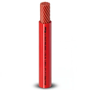 Single Core Stranded Copper AWM Electrical Wire 600V 4/0 AWG PVC Red 500ft | Al Fanar
