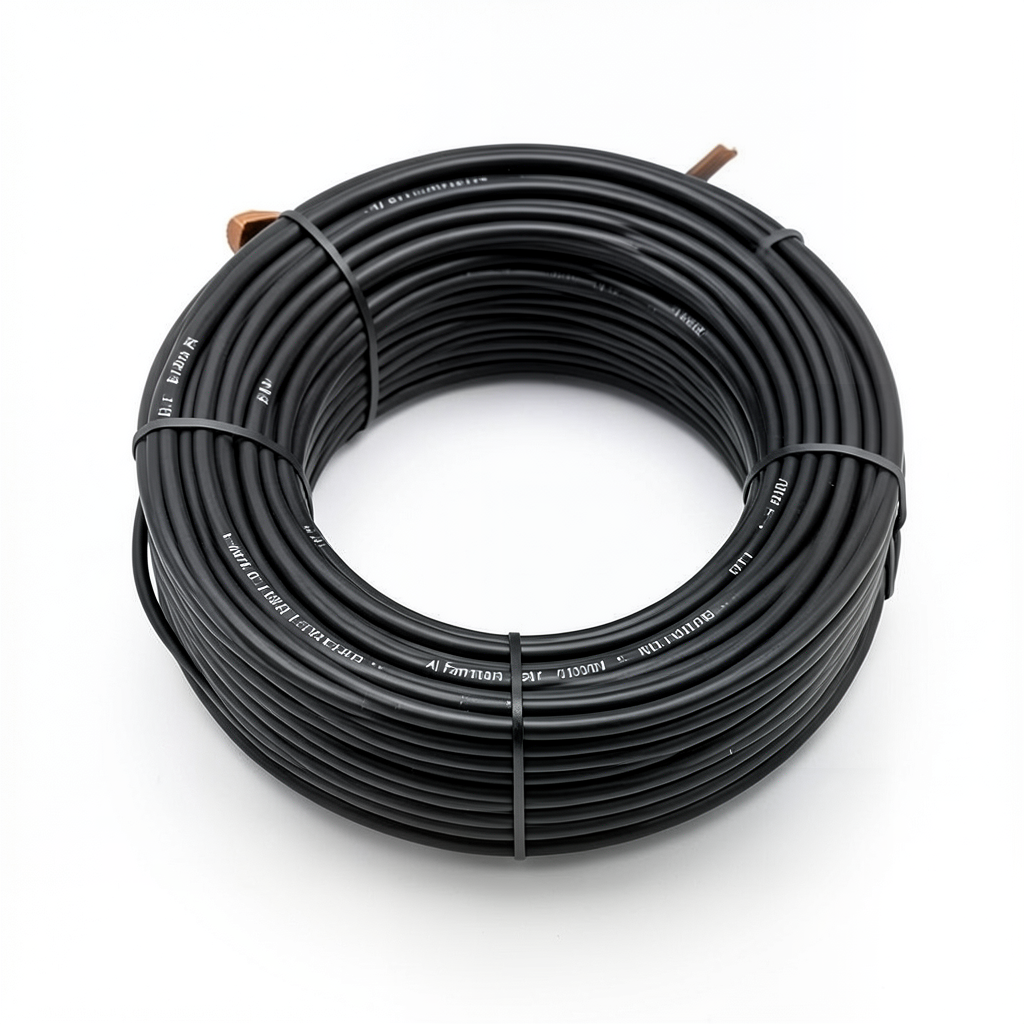 Copper Flexible Wire 10mm 600/1000V PVC Insulation Black | Al Fanar