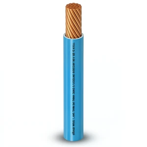 سلك مفرد AWM نحاس مجدول 18 AWG 600 فولت عزل PVC ازرق 2500 قدم | شركة الفنار