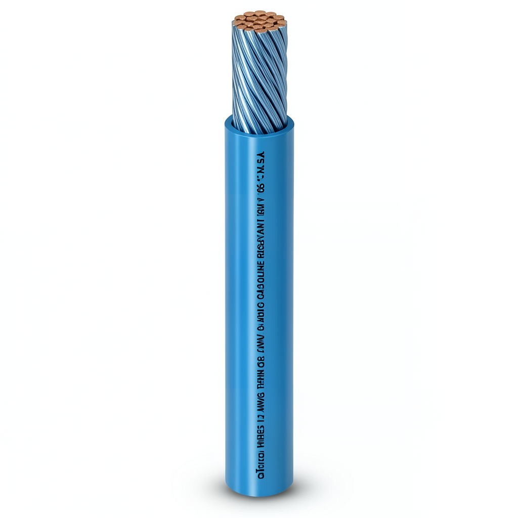 سلك مفرد AWM نحاس مجدول 600 فولت 16 AWG عزل PVC أزرق طول 2500 قدم | شركة الفنار